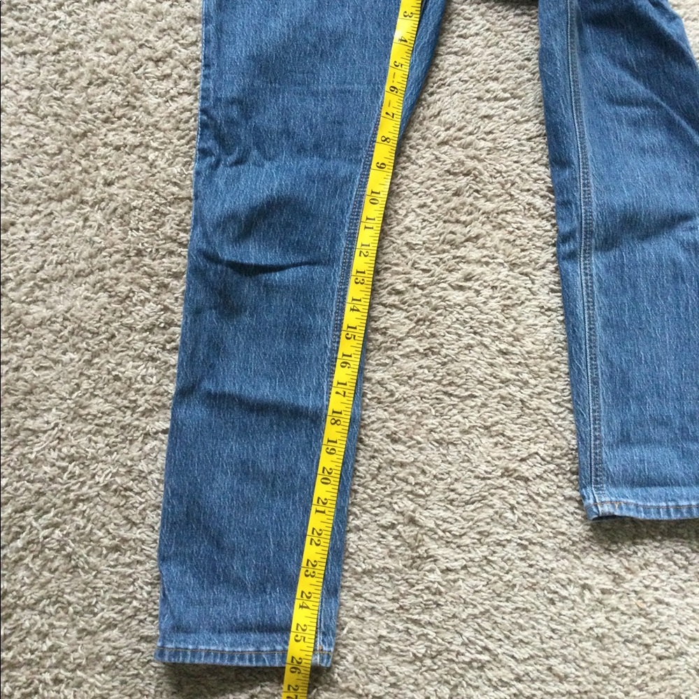 High Waisted Straight Leg Jeans - Picture 6 of 13
